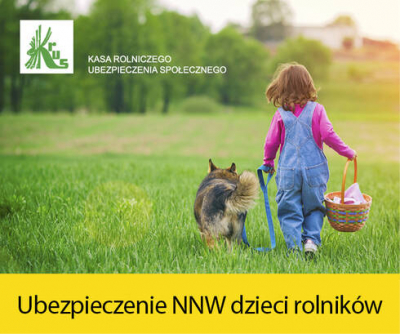 Ubezpieczenie NNW dzieci rolników