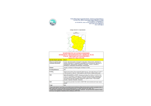 OSTRZEŻENIA METEOROLOGICZNE ZBIORCZO NR 102