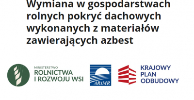 Wymiana w gospodarstwach rolnych pokryć dachowych wykonanych z materiałów zawierających azbest 