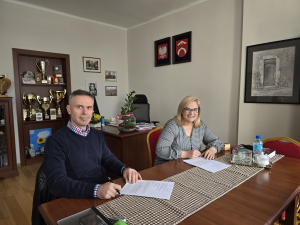 Umowa na przebudowę drogi w miejscowości Wolęcin zawarta