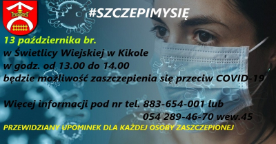 Szczepienia Gmina Kikół