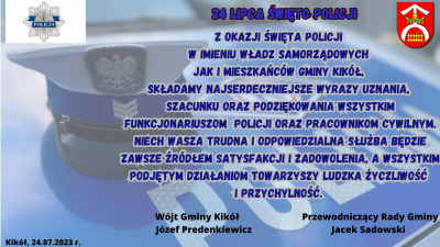 Życzenia z okazji Święta Policji