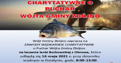 Zawody Wędkarskie O Puchar Wójta Gminy Zbójno