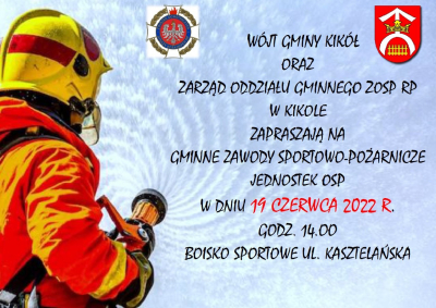 Gminne Zawody Sportowo-Pożarnicze w Kikole