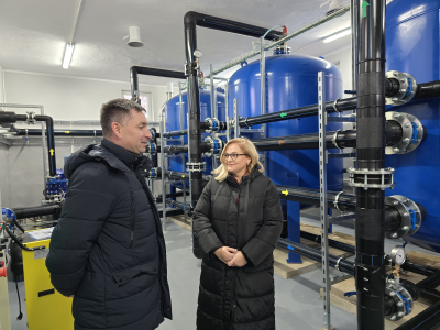 Odbiór prac na SUW w Konotopiu