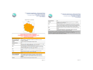 OSTRZEŻENIA METEOROLOGICZNE ZBIORCZO NR 130