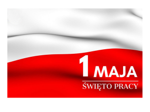 1 maja Święto Pracy