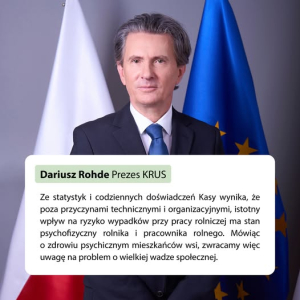 Kampania prewencyjna DOBROSTAN ROLNIKA