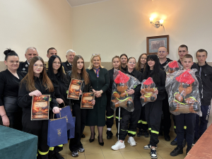 Eliminacje Gminne Ogólnopolskiego Turnieju Wiedzy Pożarniczej „Młodzież Zapobiega Pożarom” (OTWP) w Kikole