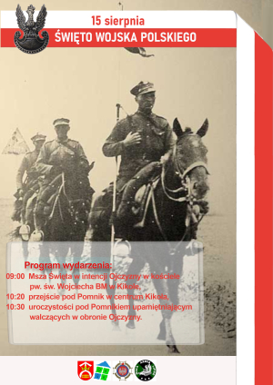 15 sierpnia - Święto Wojska Polskiego