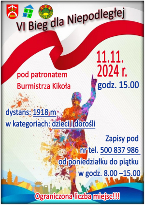 VI Kikolski Bieg dla Niepodległej