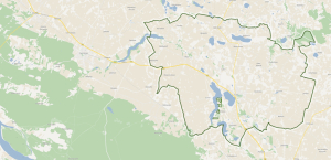 mapa Gmina Kikół
