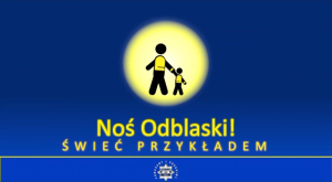 Noś odblaski – bądź widoczny na drodze