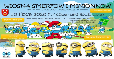 smerfy i minionki