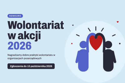 Konkurs "Wolontariat w akcji 2026"