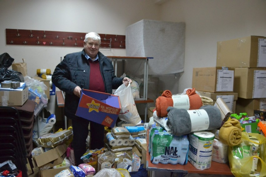 Kikół pomaga Ukrainie. Dary trafią do sąsiadów pogrążonych w wojnie