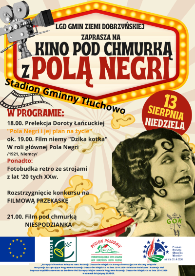 Baner wydarzenia - Kino pod chmurką z Polą Negri