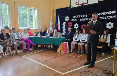 uroczystości zakończnia roku skzolnego 2024/25 w Woli