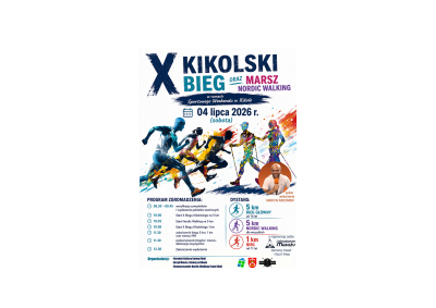 X Kikolski Bieg oraz Marsz Nordic Walking