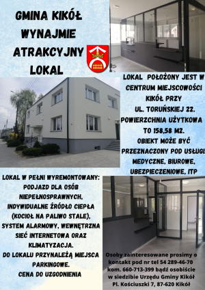 LOKAL DO WYNAJĘCIA