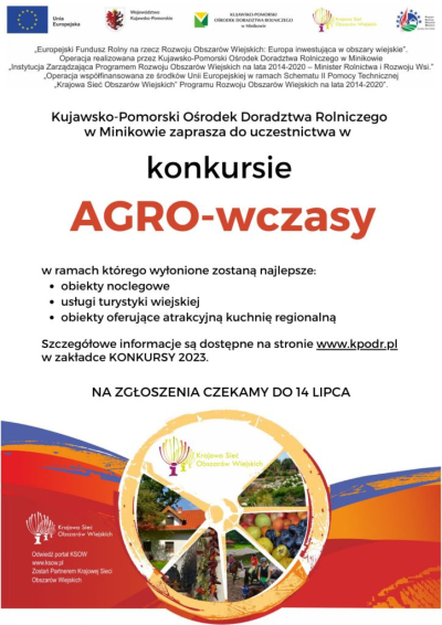 Konkurs AGRO - wczasy !