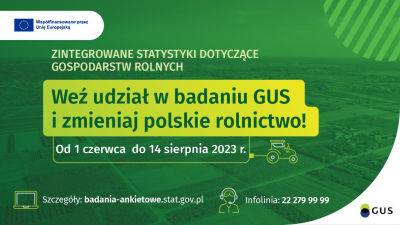  Zintegrowane statystyki dotyczące gospodarstw rolnych - grafika poglądowa