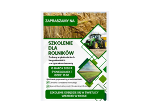 Szkolenie dla rolników