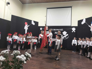 Ślubowanie klas pierwszych.