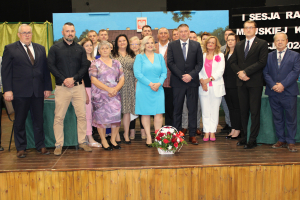 I sesja Rady Miejskiej Kikół  kadencja 2024 -2029 - uczestnicy sesji
