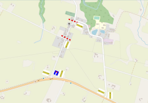 Zmiana organizacji ruchu pojazdów na drodze w miejscowości Wola
