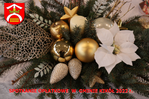 18 grudnia 2022 r. w Zespole Szkolno-Przedszkolnym w Kikole odbyło się spotkanie Wigilijne - stroik