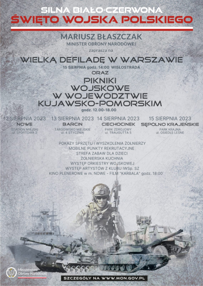 „Silna Biało-Czerwona&quot; - plakat