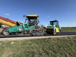 Droga Moszczonne–Kołat wchodzi w finalny etap prac