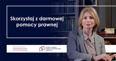 Informacja o nieodpłatnej pomocy prawnej