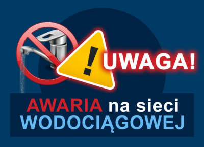 Awaria sieci wodociągowej