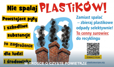 nie spalaj plastików