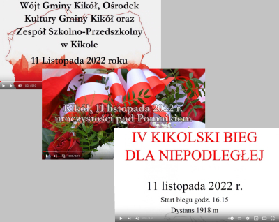 11 listopada w Gminie Kikół - prezentacje.