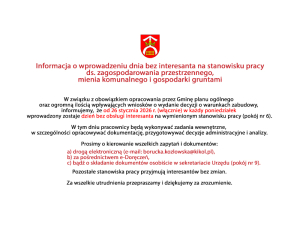 Dzień bez interesanta na stanowisku... - przypomnienie