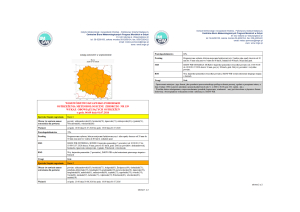 OSTRZEŻENIA METEOROLOGICZNE ZBIORCZO NR 139