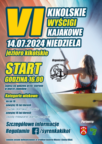 VI kikolskie wyścigi kajakowe