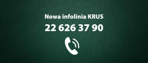 Komunikat OR KRUS - ruszyła nowa infolinia KRUS