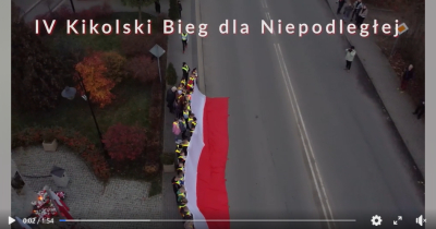 Filmk z &quot;IV Kikolskiego Biegu dla Niepodległej&quot; 