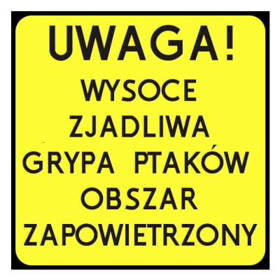 Nowe Rozporządzenie Wojewody Kujawsko-Pomorskiego w sprawie zwalczania wysoce zjadliwej grypy  ptaków (HPAI) na terenie powiatów lipnowskiego, golubsko-dobrzyńskiego, rypińskiego i toruńskiego