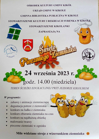 🥔Święto 🥔Pieczonego 🥔Ziemniaka 🥔 plakat