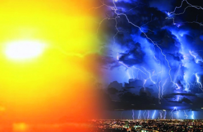 Ostrzeżenie meteorologiczne: Upał | Burze z gradem