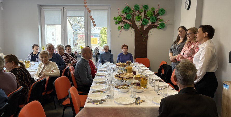 Spotkanie wielkanocne w Dziennym Domu Pomocy w...