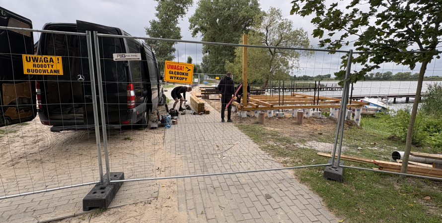 Utrudnienia związane z pracami nad jeziorem w...