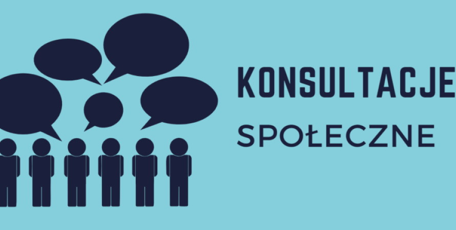 Ogłoszenie konsultacji społecznych