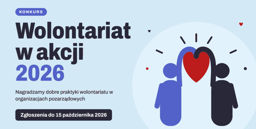 Konkurs "Wolontariat w akcji 2026"