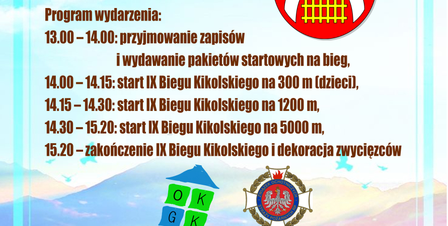 SPORTOWY WEEKEND W KIKOLE - IX Bieg Kikolski o...